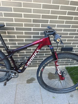 Cuadro y suspension Specialized S-Works World Cup