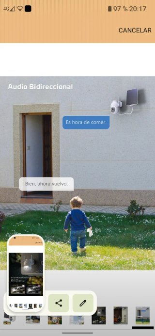 Cámara Vigilancia COCOCAM  Solar WiFi Exterior