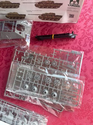 Maqueta cazacarros Jagdpanther G1 con Zimmerit