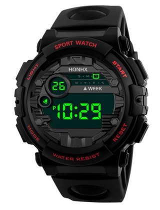 Reloj Táctico Deportivo Nuevo Negro