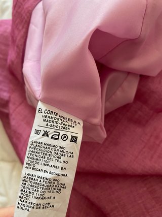 Vestido vintage rosado