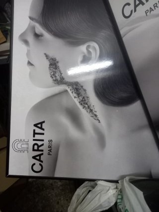 3 Cuadros/Cartel Publicidad, Carita/ Decleor 50X50