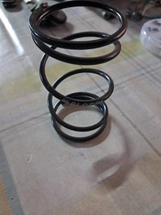 Muelle Malossi Piaggio Negro