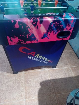 Futbolín de mesa