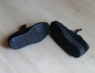 Zapatillas negras con plataforma