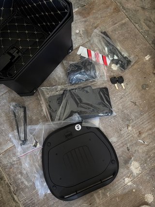 Cofre Top Case 45L y Soporte BMW R1250RS