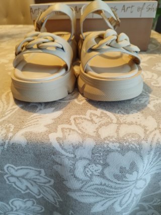 Sandalias Cesare Gaspari Piel. Talla 38, 25cm