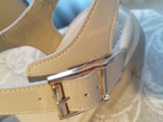 Sandalias Cesare Gaspari Piel. Talla 38, 25cm