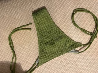 Costume da bagno donna verde