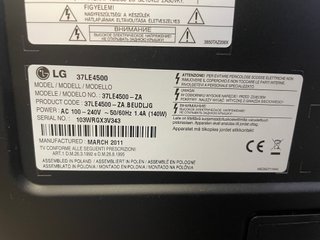 TV Monitor LG 37LE4500 - PIEZAS