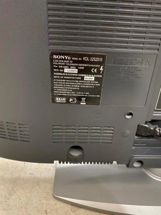 Televisor Sony Bravia Negro/Plateado
