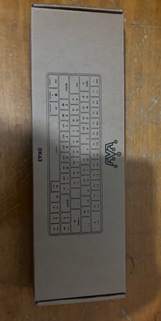 Teclado Mecánico Inalámbrico Blanco