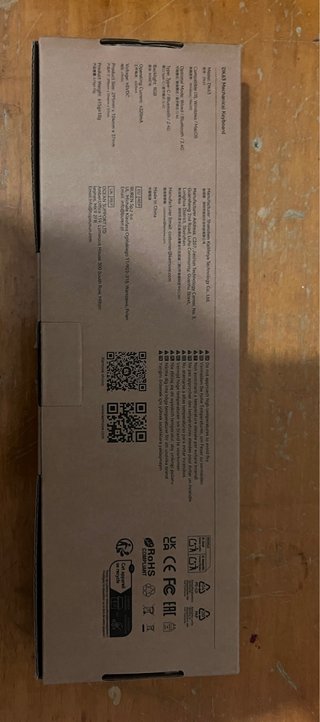 Teclado Mecánico Inalámbrico Blanco
