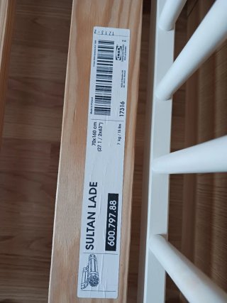 Cama infantil Ikea Sultan Lade 70x160