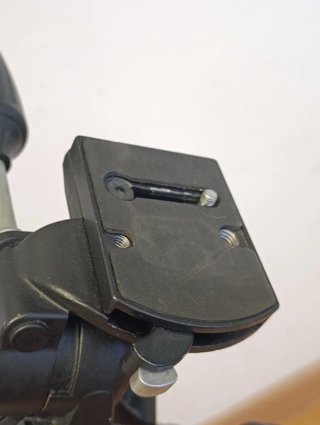 Trípode Manfrotto 055PRO y cabezal 808RC4