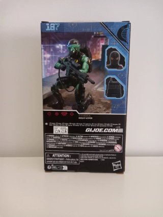 Figura G.I. Joe Classified Cobra Night-Viper