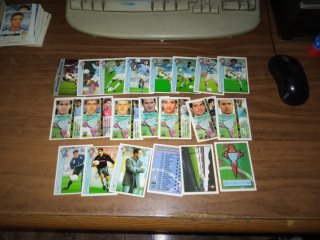 Cromos de fútbol R.C. Celta de 94/95 a 2016