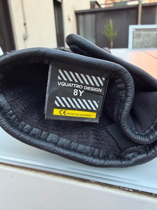 Guantes Moto Niños QUATTRO DESIGN Talla 8