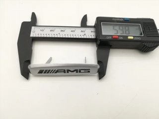 EMBLEMA DE ASIENTO MERCEDES AMG 59mm