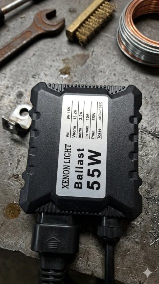 Balasto Xenon 55W para Coche