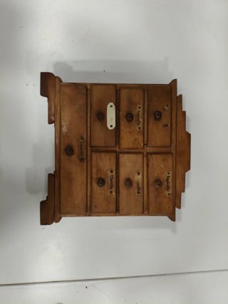 Especiero Madera Antiguo Vintage