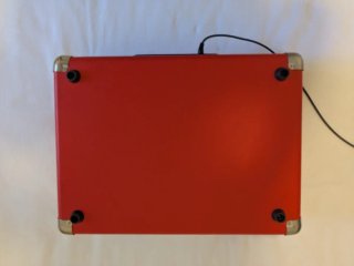 Tocadiscos Nostalogy Rojo con Altavoz