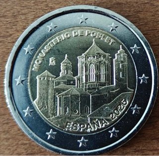 Moneda 2€ España Monasterio de Poblet 2026 SC
