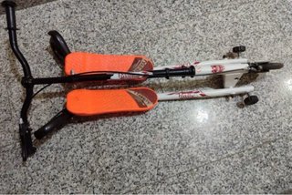 Patinete 3 ruedas naranja