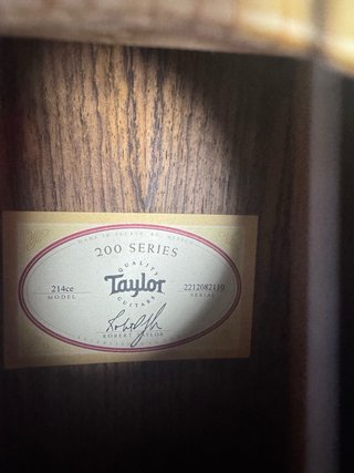 Taylor 214 ce Guitarra Acústica