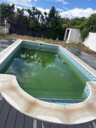 Mantenimiento de piscina y jardinería mensual