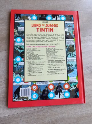 Libro de Juegos de Tintin