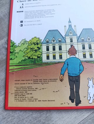 Libro de Juegos de Tintin