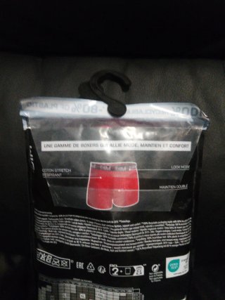 Pack 3 boxers DIM hombre algodón stretch