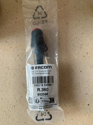Llave de carraca Facom R.360 1/4