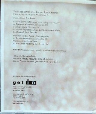 CD Terral de Pablo Alborán