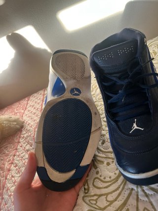 Zapatillas Jordan Azul y Blanco