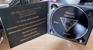Urfaust - Untergang CD Digipack Como Nuevo