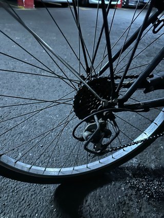 Bicicleta Paseo Nakamura City Negra