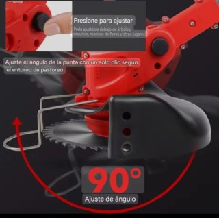 Desbrozadora Eléctrica Recargable (2 Baterías)
