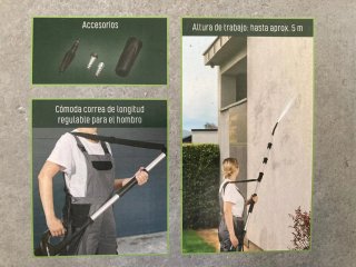 Lanza telescópica hidrolimpiadora Parkside