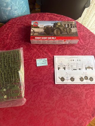Maqueta Airfix Ferret Scout Car Mk.2 1:35