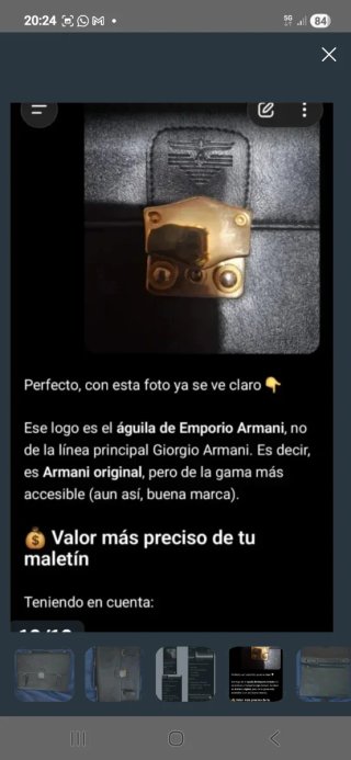 Maletín de cuero negro