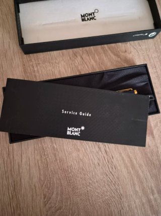 Montblanc Noblesse Oblige Bolígrafo Azul Dorado