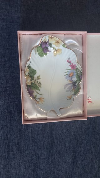 Bandeja porcelana inglesa floral