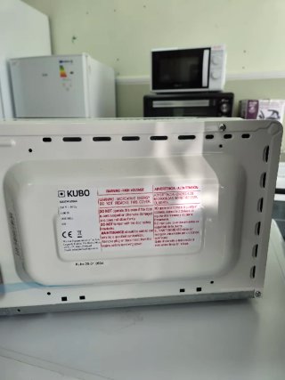MICROONDAS KUBO 20L GRILL BLANCO