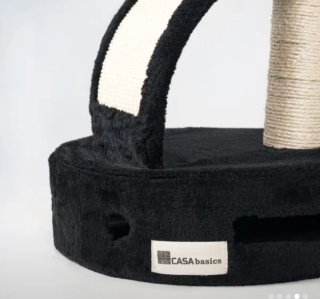 Rascador para gatos de tela y sisal