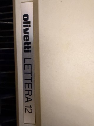 Olivetti Lettera 12 Máquina de Escribir
