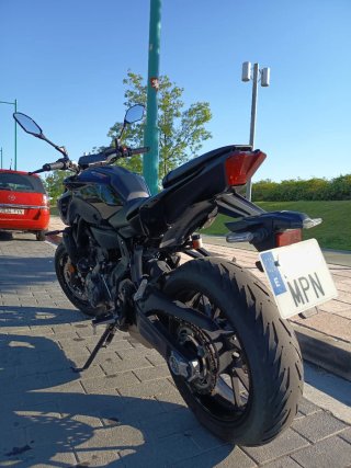 Yamaha MT-07 A2 Negra
