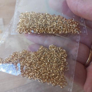Abalorios, colgantitos y anillas acero inoxidable