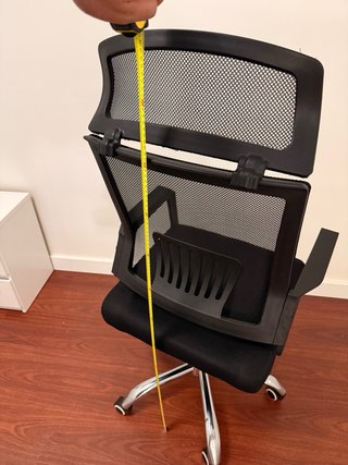 Silla de oficina ergonómica para teletrabajo